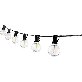 IYN G40 LED Bistro String Lights - Black