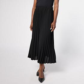 Jaclyn Smith Pleated Midi Skirt