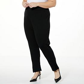 Jaclyn Smith Ponte Slim Pant 