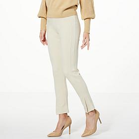 Jaclyn Smith Ponte Slim Pant 
