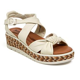 Jambu Diana Leather Demi Wedge Sandal