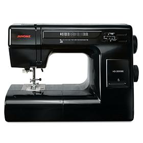 Janome HD-3000 Black Edition Aluminum Body Sewing Machine
