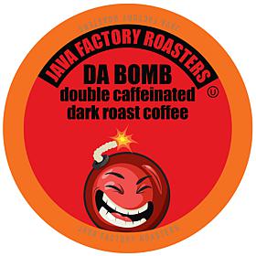 Java Factory Coffee Pods for Keurig Da Bomb XtraBold Double Caf 40-pk