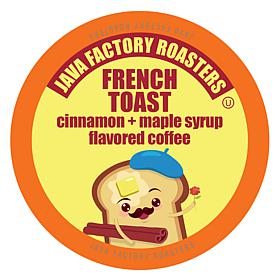 Java Factory French Toast Coffee Pods for Keurig, 40-Count