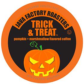 Java Factory Trick&Treat Coffee Pod for Keurig Pumpkin Marshmallow-40 