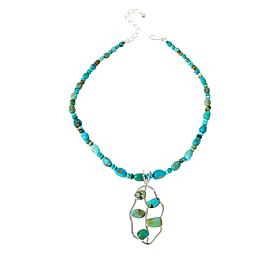 Jay King Gallery Collection 5-Stone Sonoran Turquoise Pendant-Necklace