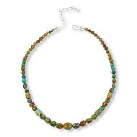 Jay King Multicolor Spruce Mountain Turquoise Bead 18" Necklace