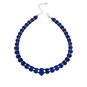 Jay King Sterling Silver Lapis Necklace