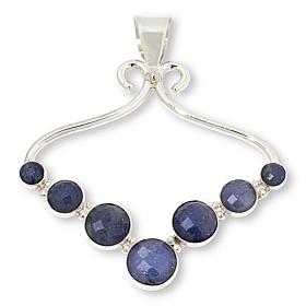 Jay King Sterling Silver Tanzanite Pendant