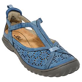 JBU Daffodil Casual T-Strap Comfort Sandal