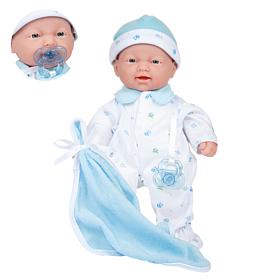 JC Toys La Baby 11" Boy Soft Body Baby Doll