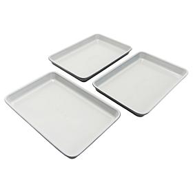 Jet Tila 3-pack Heavy Gauge Ceramic Nonstick Compact Sheet Pans