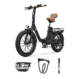 Jetson Folding Low-Step E-Bike with Accessories