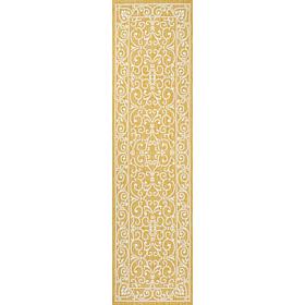 JONATHAN Y Charleston Vintage Filigree Indoor/Outdoor 2' x 10' Runner
