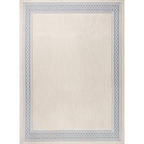 JONATHAN Y Lucia Classic Diamond Border Indoor/Outdoor 5' x 8' Rug