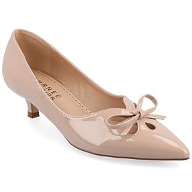 Journee Collection Womens Lutana Wide Width Kitten Heel