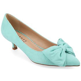 Journee Collection Womens Orana Wide Width Kitten Heel