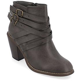 Journee Collection Womens Strap Bootie