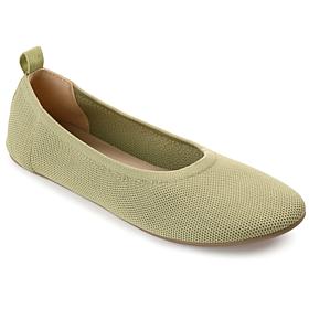 Journee Collection Womens Tru Comfort Foam WD Jersie Foldable Flat