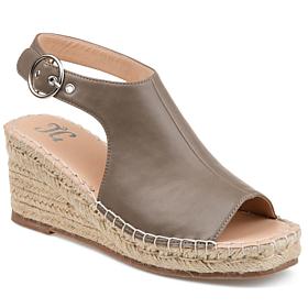 Journee Collection Womens Wide Width Crew Wedge Sandal