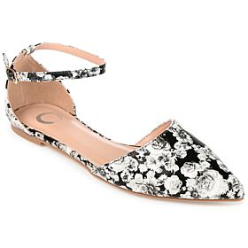 Journee Collection Womens Wide Width Reba Flat