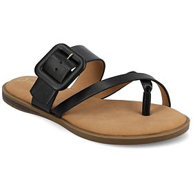 Journee Women's Layra Multi-Strap Flat Sandals