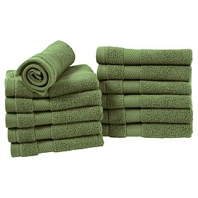 Joy CleanBoss 12-piece Cotton Luxe Face & Body Wash Cloths