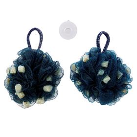 Joy CleanBoss 2-pack Body Wash Loofah Puffs with Soap Beads