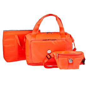 Joy CleanBoss Expandable Pop Tote with Belt Bag & New Cooler Bag