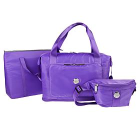 Joy CleanBoss Expandable Pop Tote with Belt Bag & New Cooler Bag
