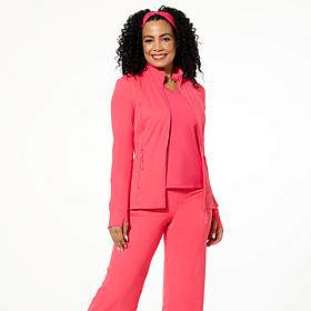 Joy Collection Cool & Clean Luxe Performance Zip Up Jacket