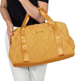 Joy Collection Quilted Duffle & Belt Bag Set w/Antimicrobial Lining