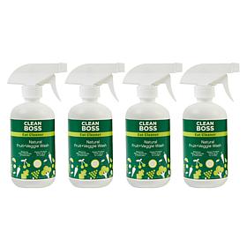 JOY Eat Cleaner 4-pack Fruit & Veggie Natural Wash & Life Extender AS