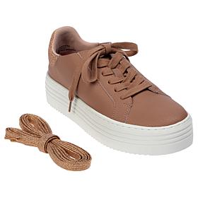 Joy Performance Comfort Leather Sneakers with Orthotic Insole