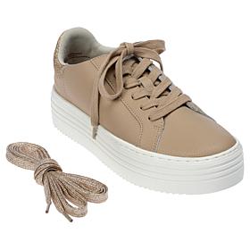 Joy Performance Comfort Leather Sneakers with Orthotic Insole