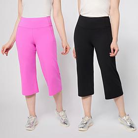 Joy Performance Luxe Buttersoft Buy One, Get One Wide Leg Capris