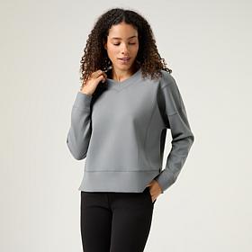Joy Performance Luxe Buttersoft Comfy Cozy V-Neck