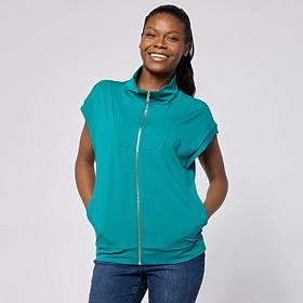 Joy Performance Luxe Buttersoft Short Sleeve Full Zip Jacket