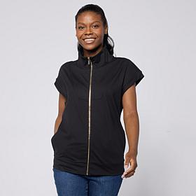 Joy Performance Luxe Buttersoft Short Sleeve Full Zip Jacket