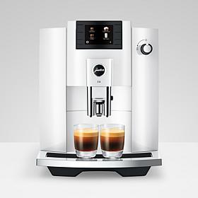 Jura E6 Piano White Automatic Coffee Machine