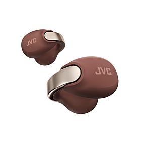 JVC Wireless OpenEarcuff Earbuds Nearphones - Maroon