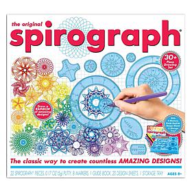 Kahootz: The Original Spirograph Drawing Kit w/ Markers & Guide Book
