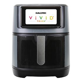 Kalorik Vivid Touch 7-Quart Air Fryer with Display Window