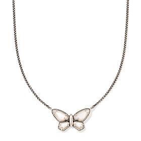 Kendra Scott x Dolly Parton Butterfly Short Pendant Necklace - White