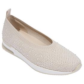 Kenneth Cole Reaction Evaline Stretch Knit Jeweled Ballet Flat