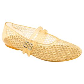Kenneth Cole Reaction Malibu Mary-Jane Jelly Slip-On Flat
