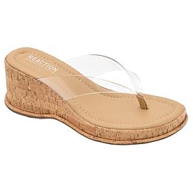 Kenneth Cole Reaction Rixton Toe-Thong Wedge Sandal