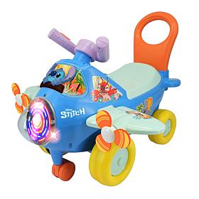 Kiddieland: Activity Plane: Stitch Light & Sound Foot-To-Floor Vehicle