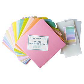 Kingston Crafts 140-piece Pastel Paper Pack with Dividers