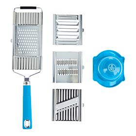 Kitchen HQ 6-piece Stainless Multi Slicer Grater